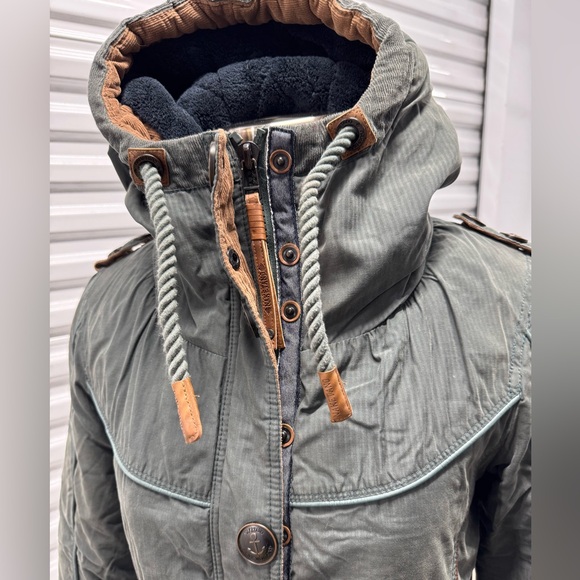 Naketano Becky Pupst V Dark Green Small RARE - Picture 4 of 16